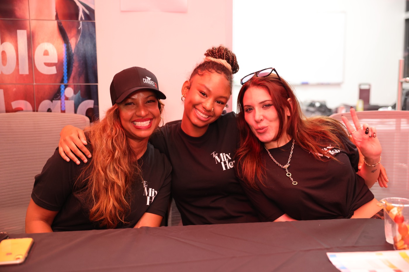 A MixHer female DJ event in action